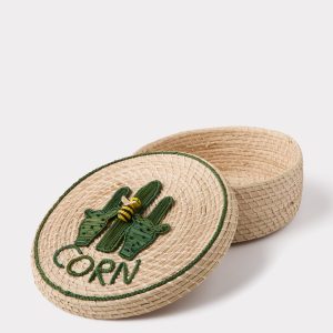 Cactus Corn Tortilla Warmer :: Green