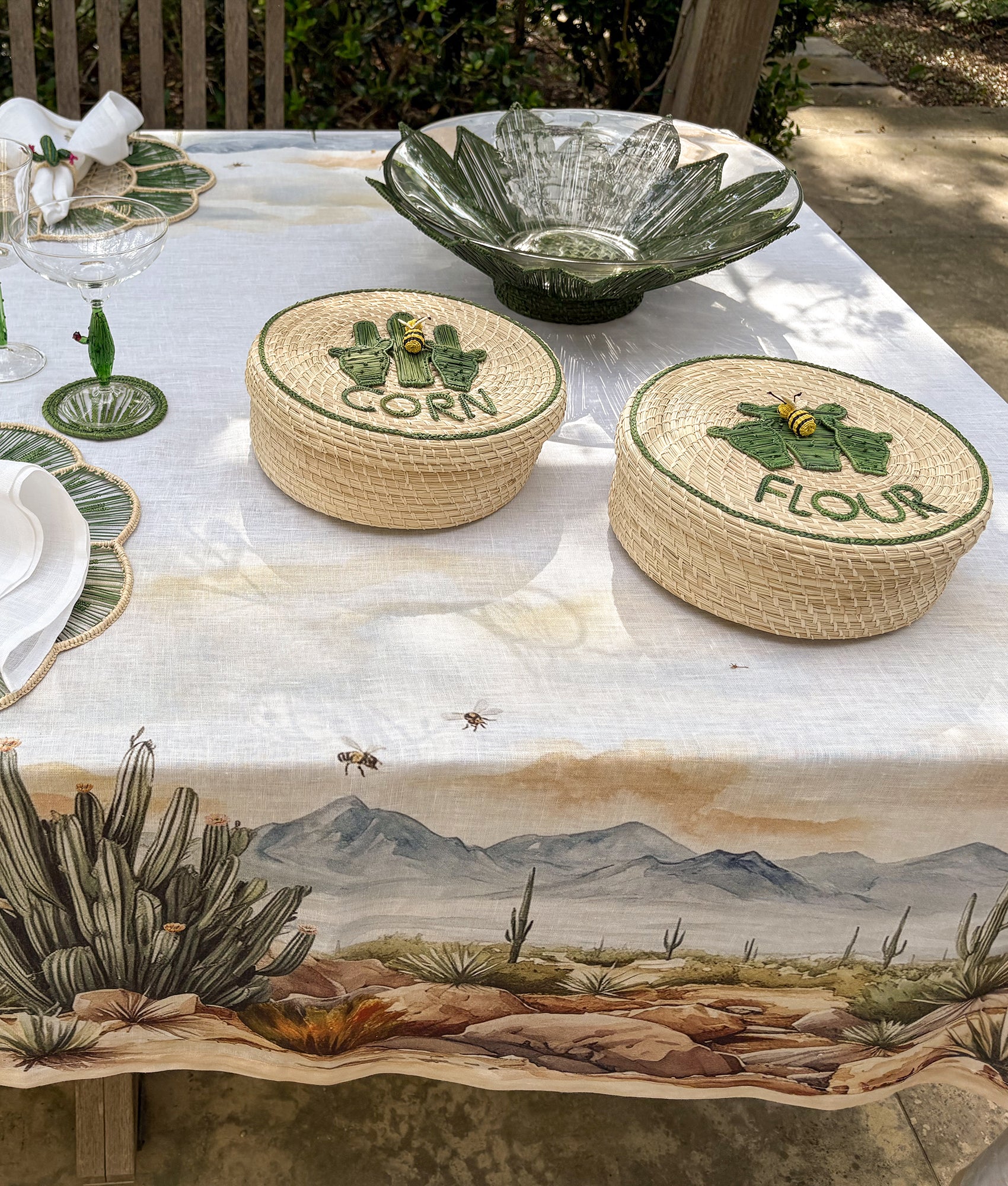 Cactus Corn Tortilla Warmer :: Green - Image 4