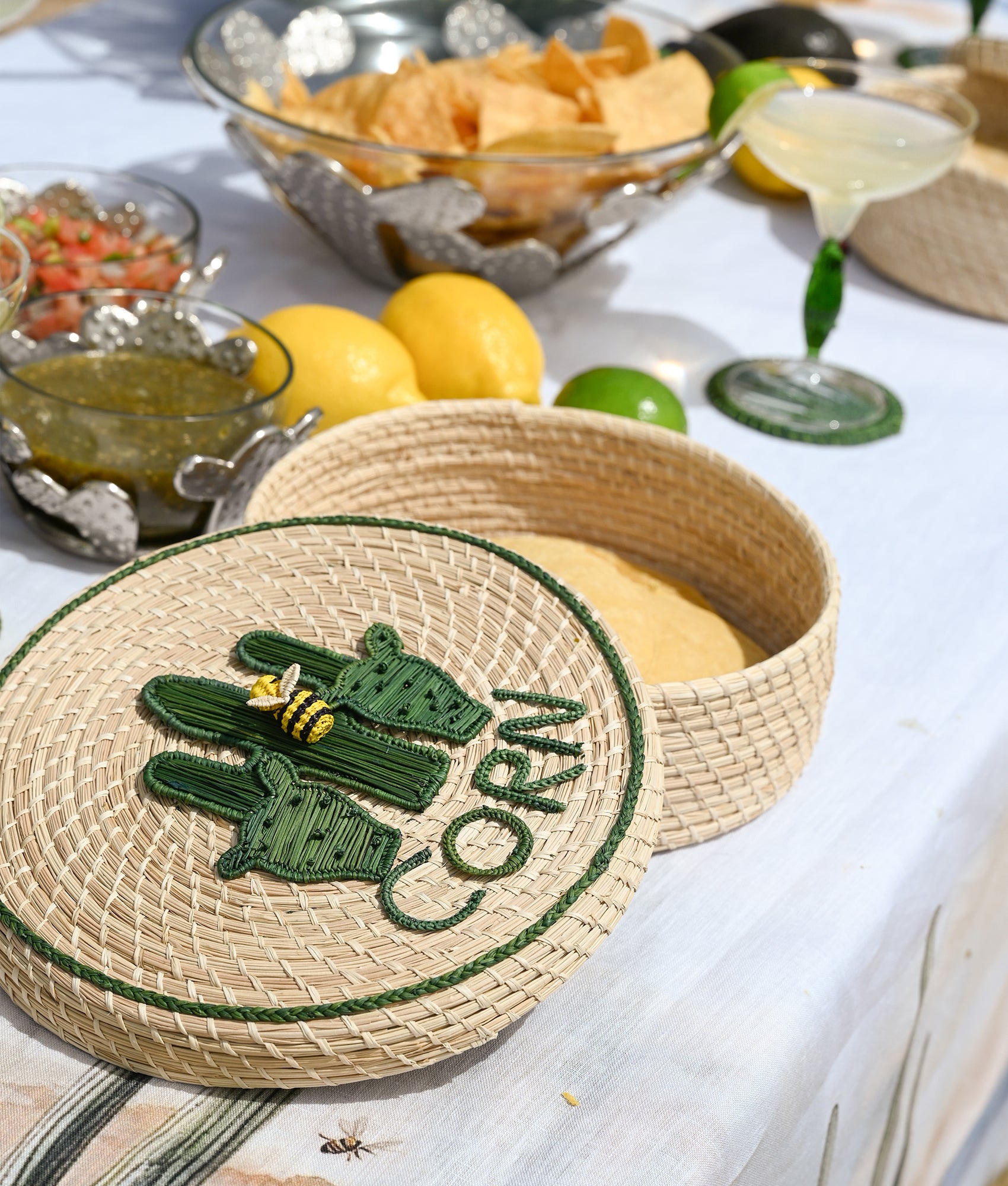 Cactus Corn Tortilla Warmer :: Green - Image 5