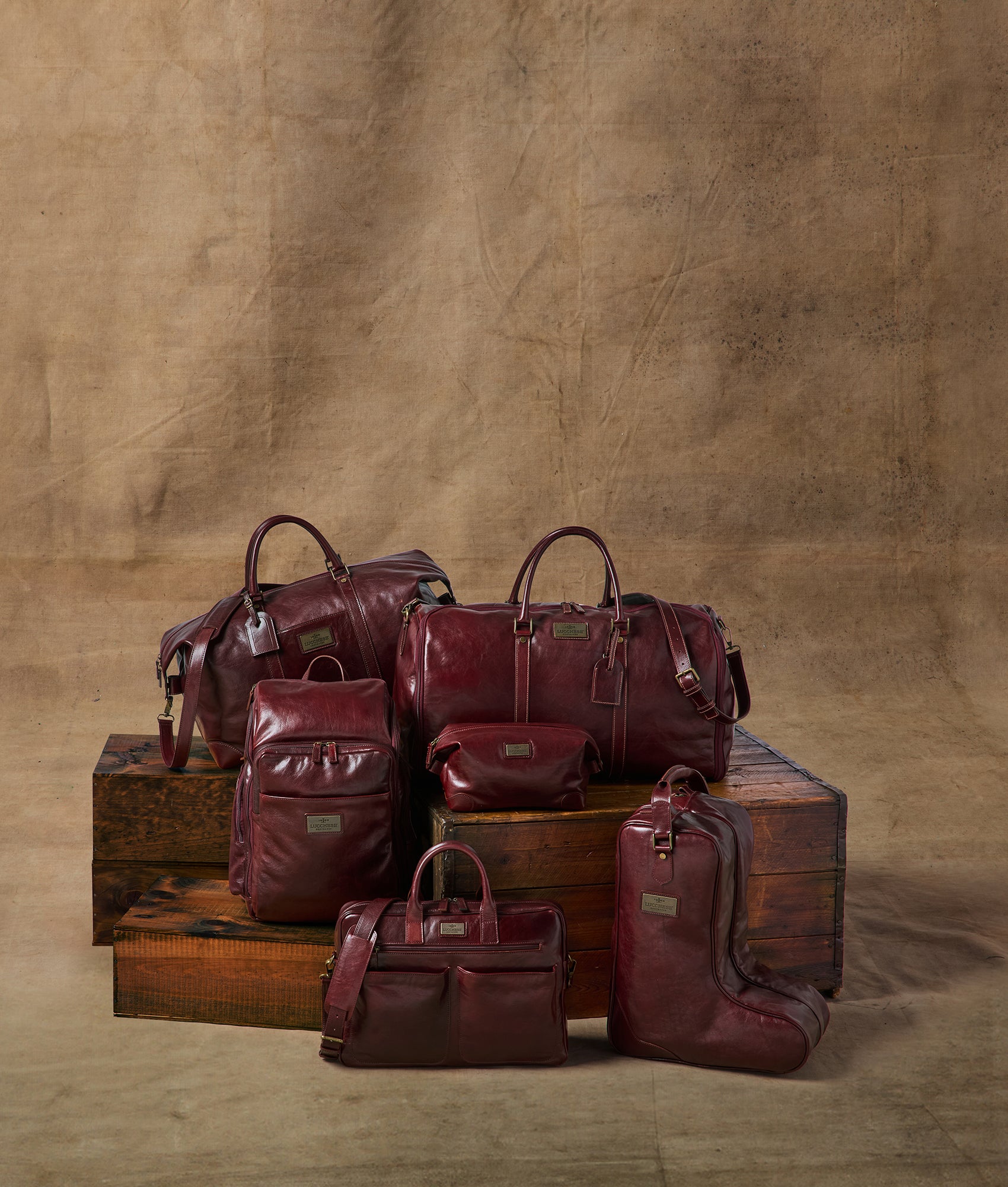 Cosimo Weekender :: Burgundy - Image 8