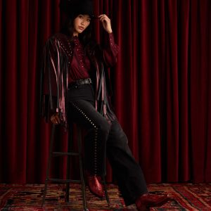 Women's Black Cherry Look 1