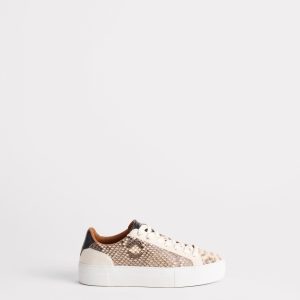 Mosaico Lace Up Sneaker :: White