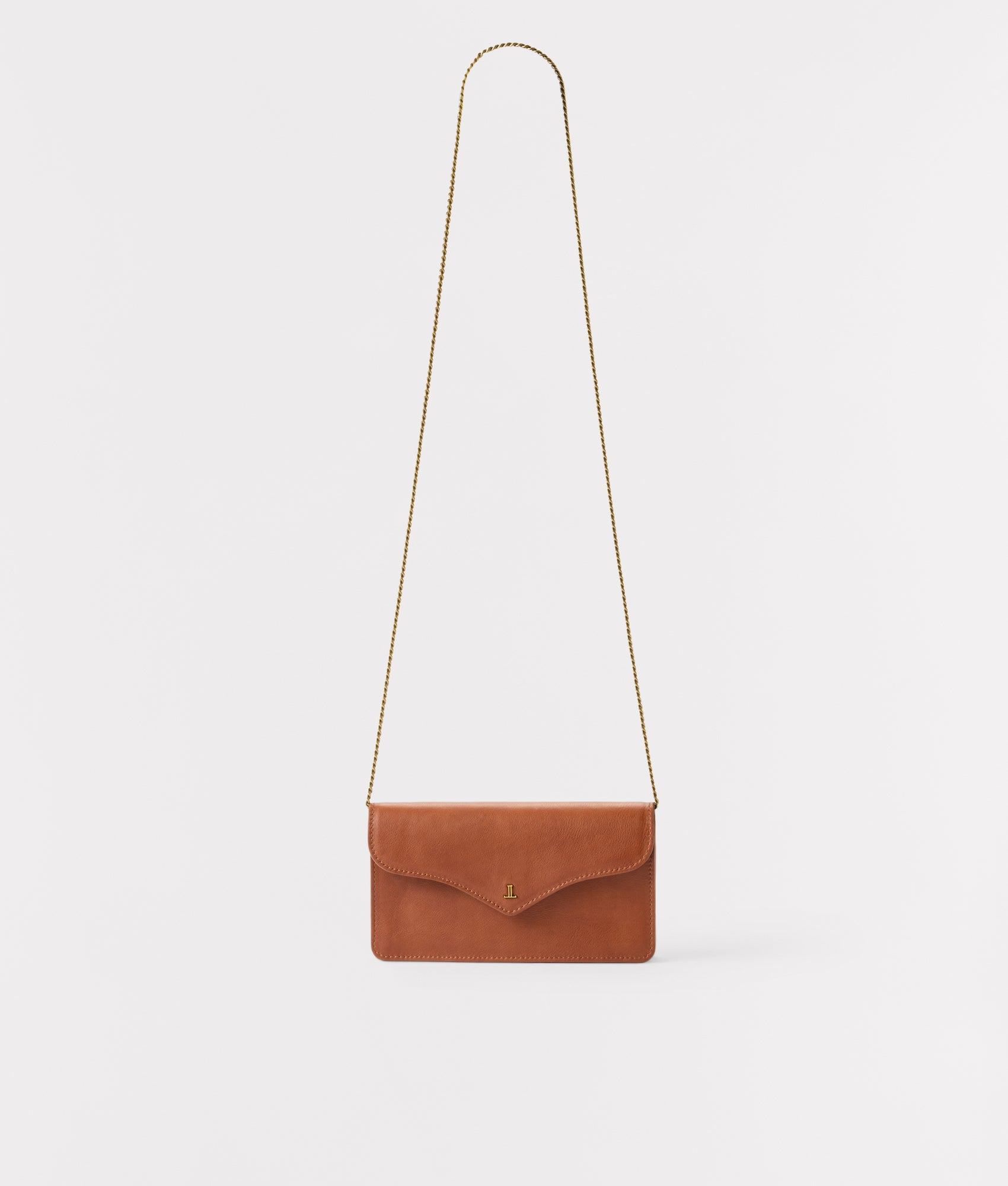 Bridget Long Wallet On A Chain :: Brown - Image 3