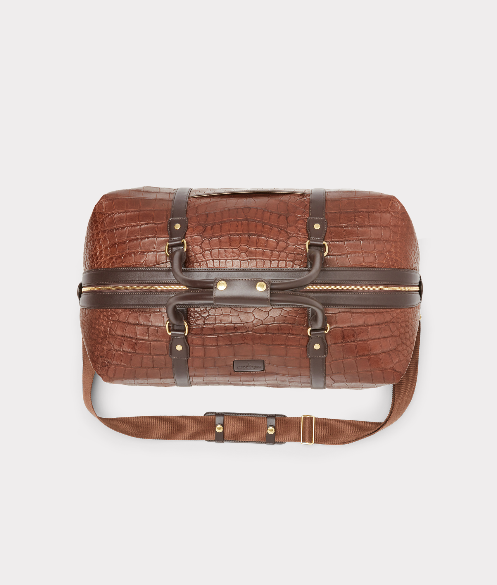Giant Gator Duffle – Large :: Chocolate - Image 6