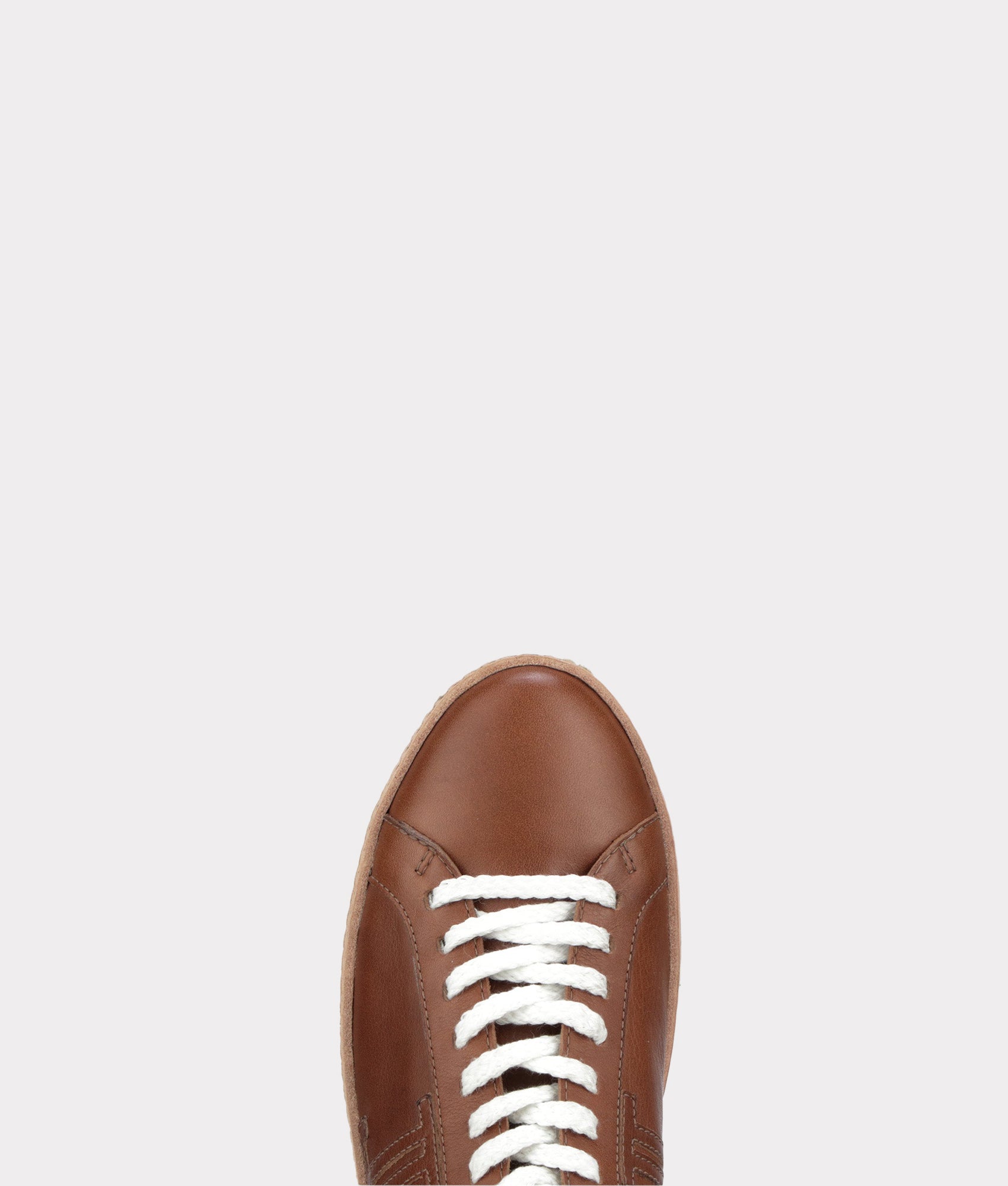 Double L lace Up Sneaker :: Whiskey - Image 6