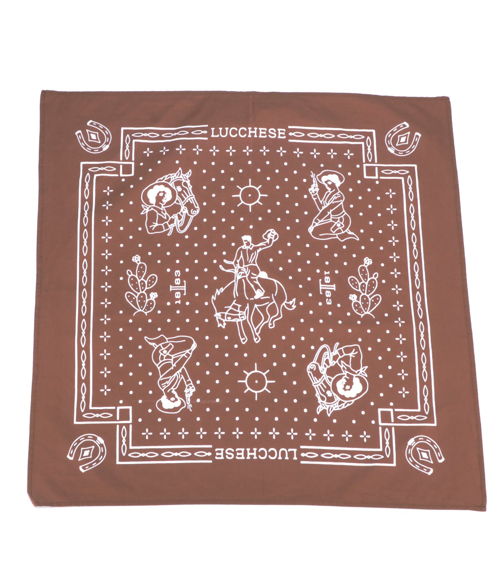 Western Bandana :: Brown