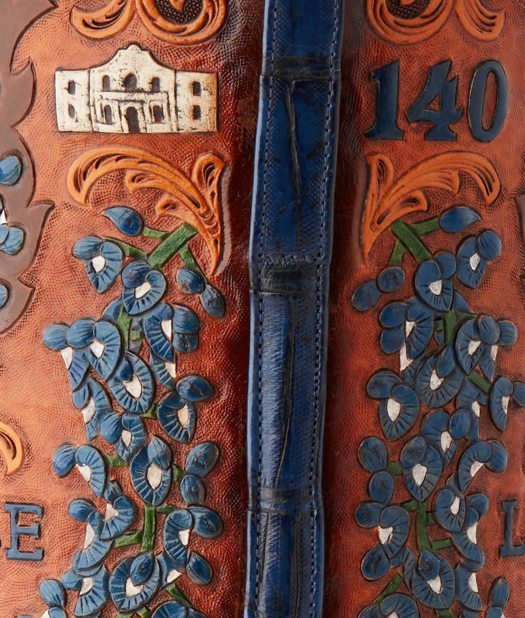 Men's Bluebonnet 140th Anniversary Boot :: Cavalry Blue - Image 11