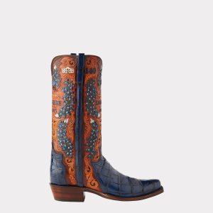 Men's Bluebonnet 140th Anniversary Boot :: Cavalry Blue