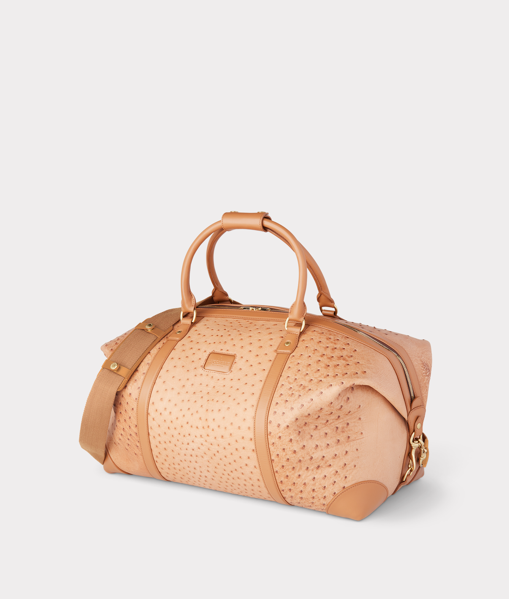 Ostrich Duffle - Large :: Cognac - Image 4