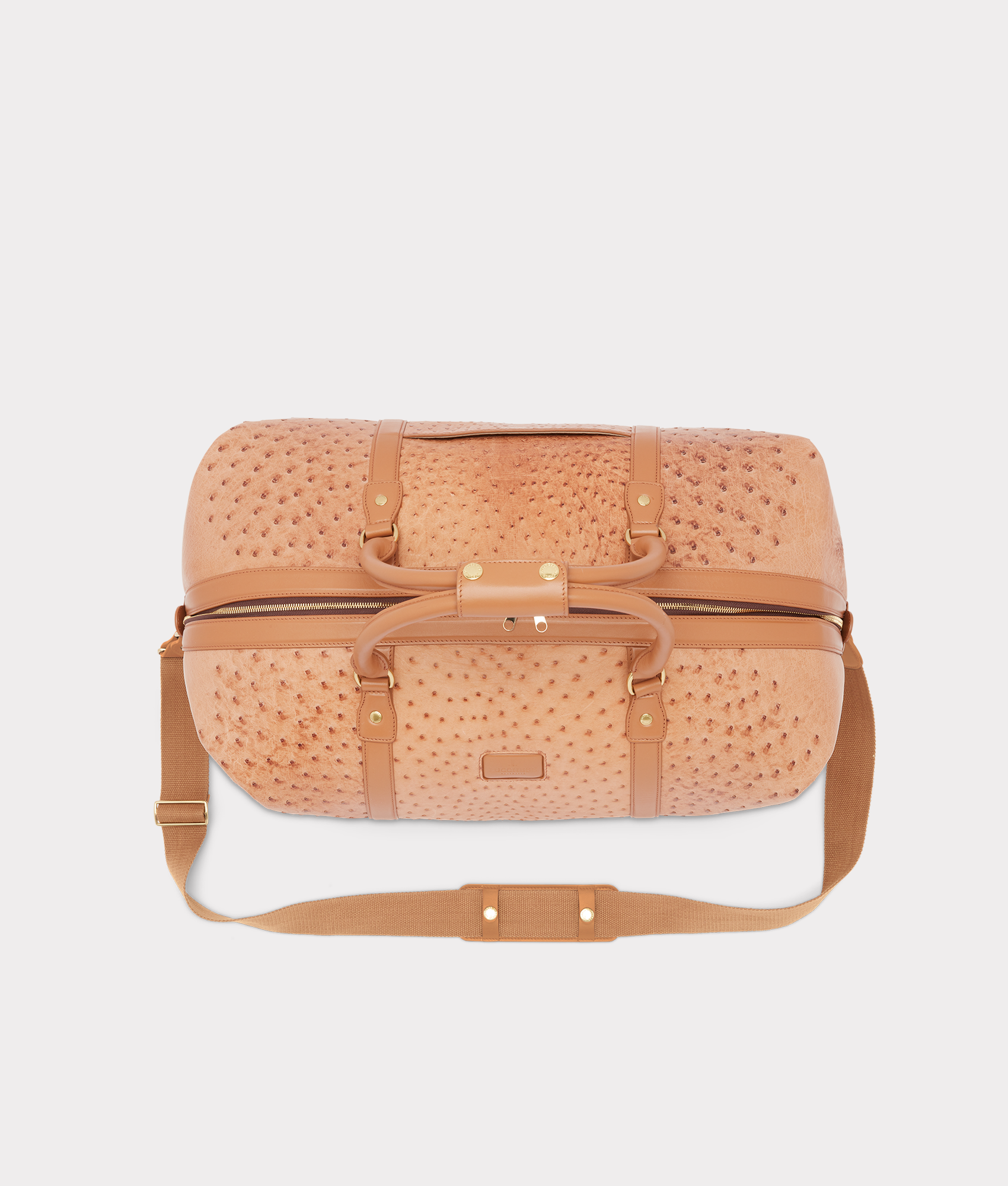 Ostrich Duffle - Large :: Cognac - Image 6