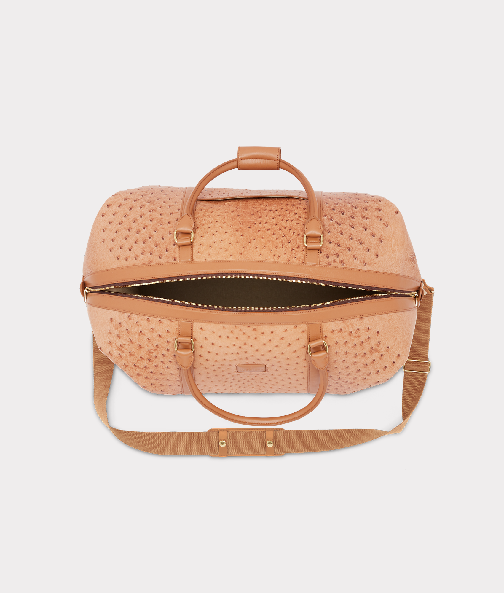 Ostrich Duffle - Large :: Cognac - Image 7