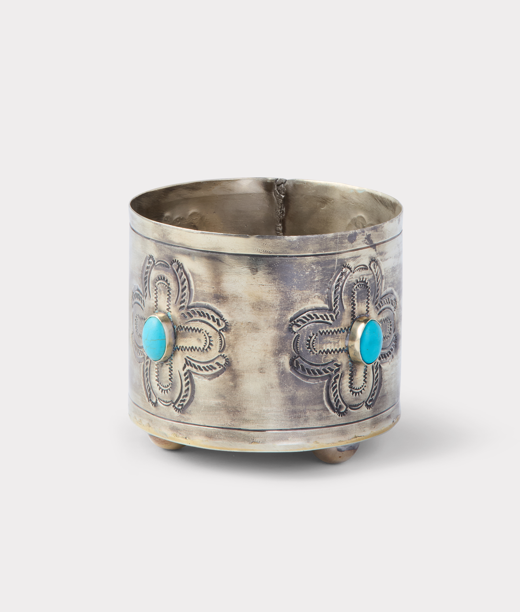 Southwestern Wine Coaster :: Silver - Image 2