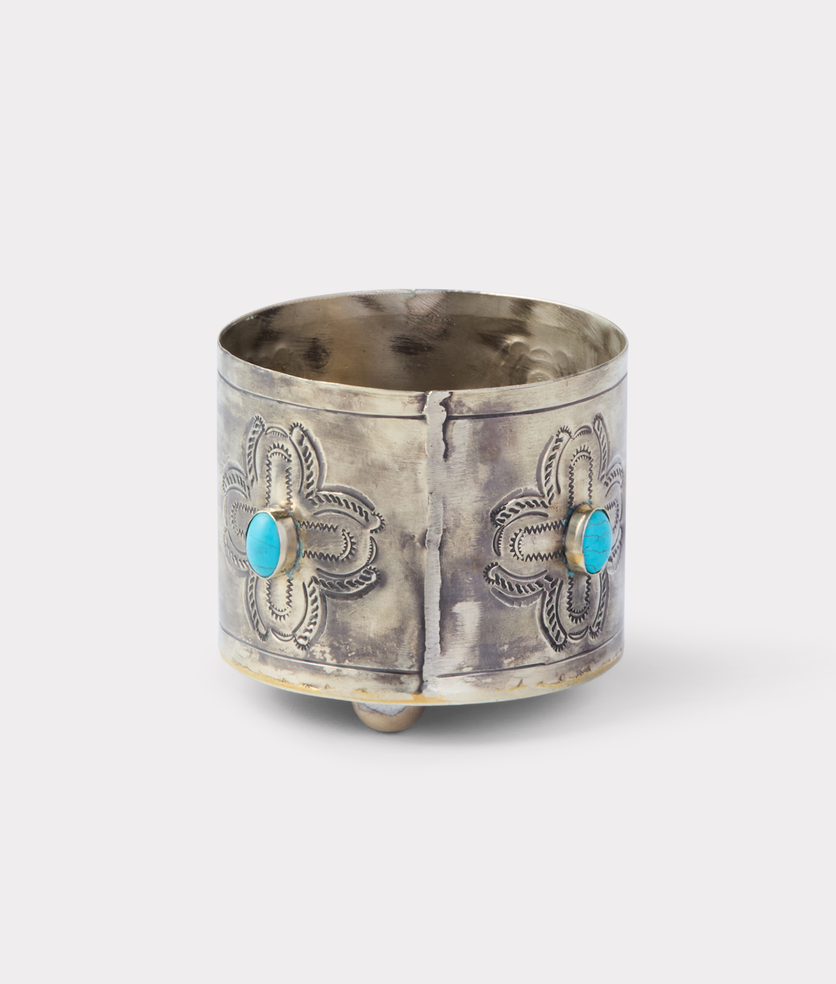 Southwestern Wine Coaster :: Silver - Image 3
