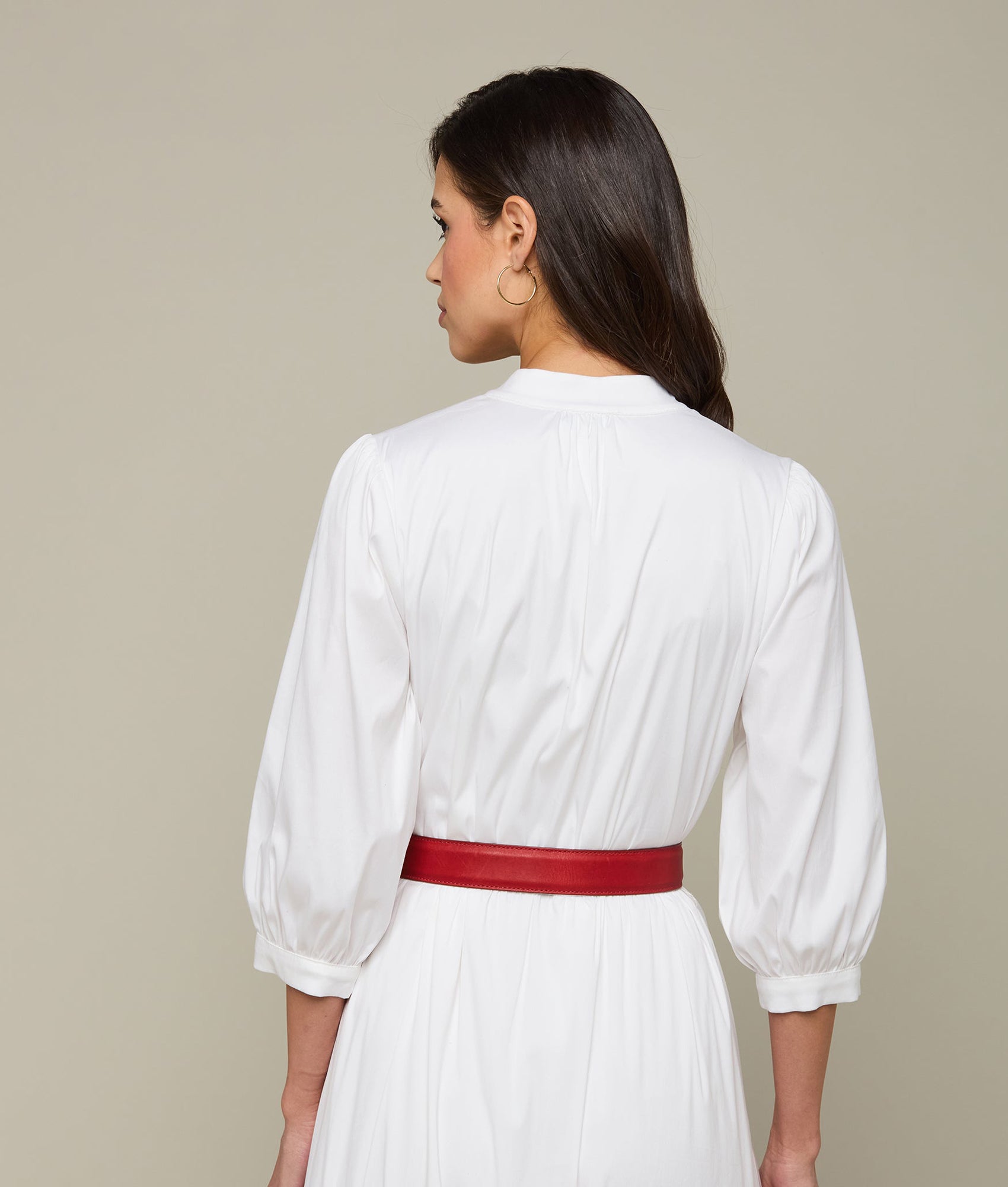 Women's Mirrored L Belt :: Red - Image 4
