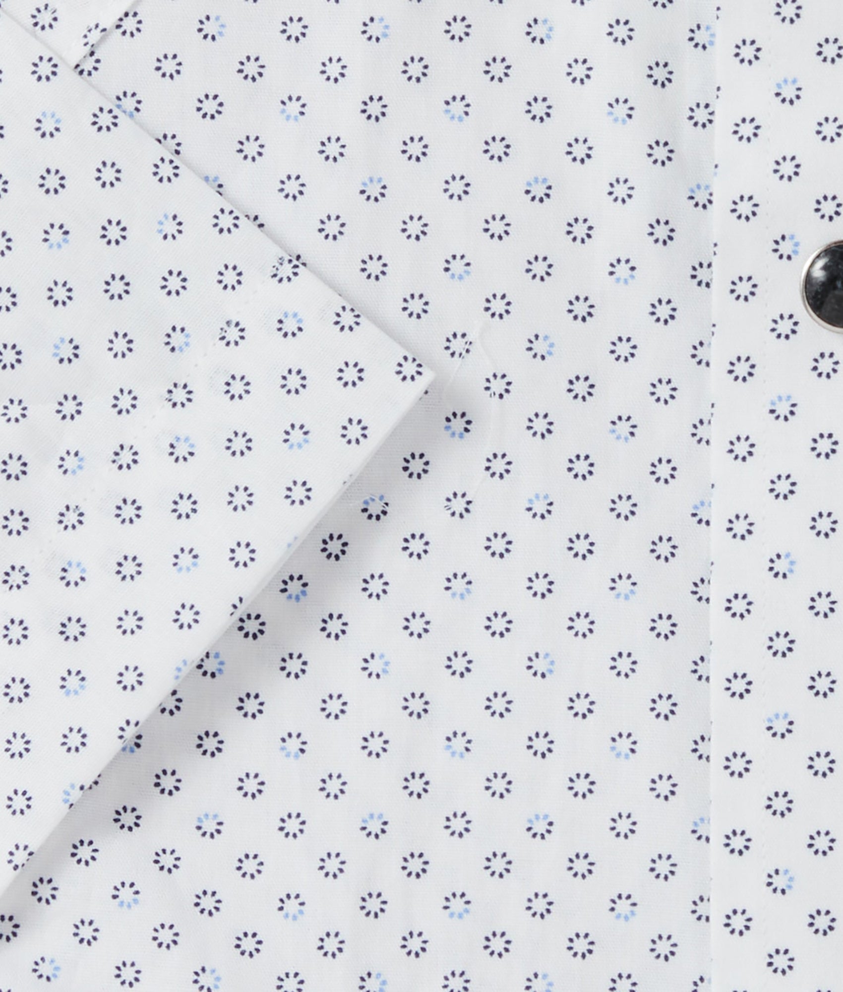 Austin Classic Fit :: Blue And Navy Circle Print - Image 3