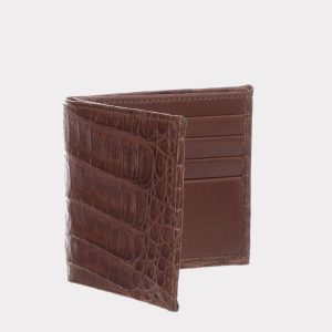 Hipster Wallet – Crocodile :: Sienna